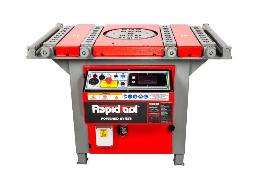 PRB-46X RAPIDTOOL Premium 400-415V Production 6-46mm Rebar Bender