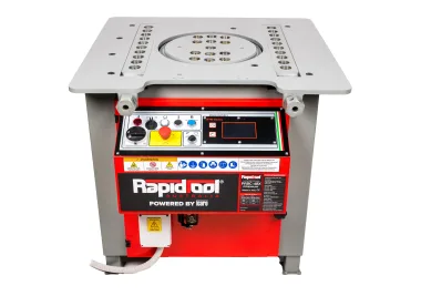 PRBC-48X RAPIDTOOL Premium 400-415V Production 6-48mm Rebar Bender + 6-40mm Rebar Cutter