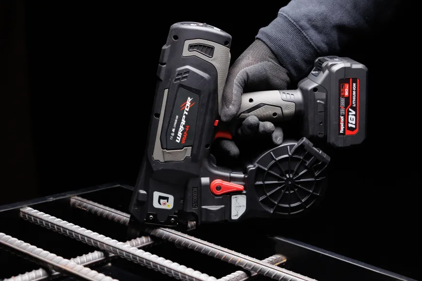 WRAPTOR Cordless WRAP-44 1.3mm Rebar Tying Machine