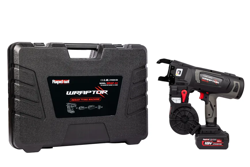WRAPTOR Cordless WRAP-44 1.3mm Rebar Tying Machine