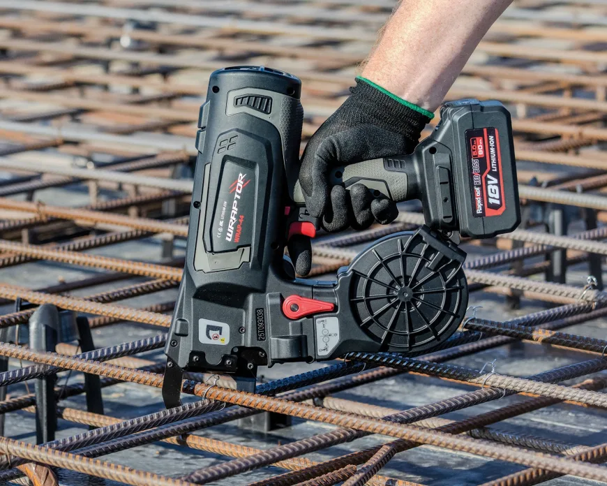 WRAPTOR Cordless WRAP-44 1.3mm Rebar Tying Machine